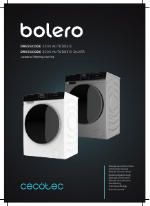 Manual Cecotec Bolero DressCode 2000 Autodosis Máquina de lavar roupa