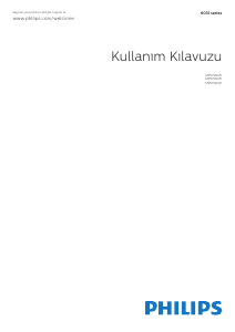 Kullanım kılavuzu Philips 49PUS6031 LED televizyon