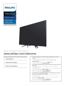 Manual Philips 55PFL6921 LED Television