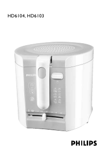 Mode d’emploi Philips HD6104 Daily Collection Friteuse