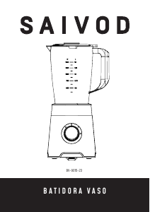 Manual de uso Saivod BL9015-GS Batidora
