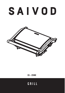 Manual de uso Saivod Y-8831 Grill de contacto