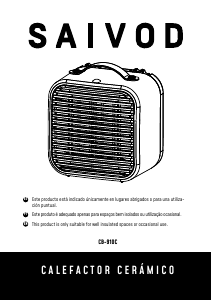 Manual de uso Saivod CB-910C Calefactor