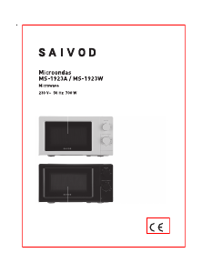 Manual Saivod MS-1923A Microwave