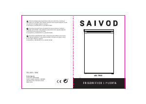 Manual de uso Saivod TTF85E Refrigerador