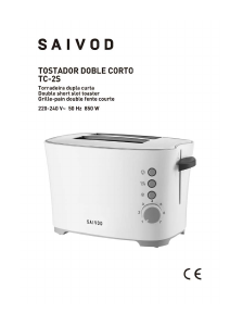 Manual Saivod TC-2S Toaster