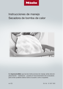 Manual de uso Miele TSC 223 WP Secadora