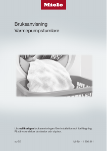 Bruksanvisning Miele TSD 443 WP Torktumlare