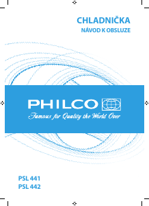 Manuál Philco PSL 441 Lednice