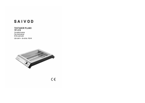 Manual Saivod TP-215 Toaster