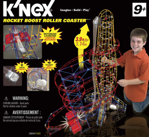 Manual K'nex set 50054 Thrill Rides Rocket Boost roller coaster