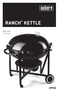 Handleiding Weber Ranch Kettle Barbecue