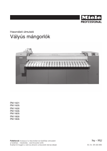 Használati útmutató Miele PM 1630 Mángorló