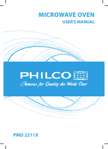 Handleiding Philco PMD 2211 X Magnetron