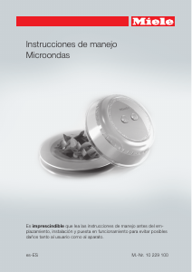 Manual de uso Miele M 6030 SC Microondas