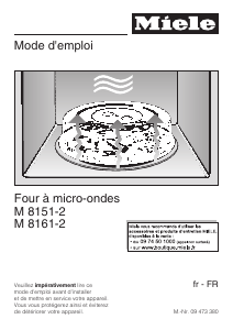 Mode d’emploi Miele M 8151-2 Micro-onde