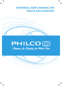 Manual Philco PGG 32 Hob