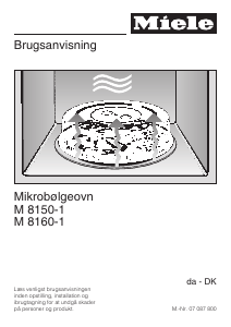 Brugsanvisning Miele M 8160-1 Mikroovn
