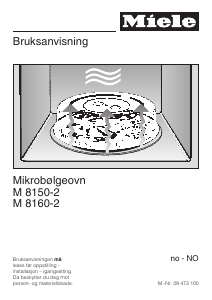 Bruksanvisning Miele M 8160-2 Mikrobølgeovn