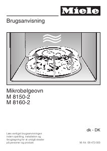 Brugsanvisning Miele M 8160-2 Mikroovn