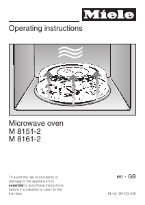 Handleiding Miele M 8161-2 Magnetron