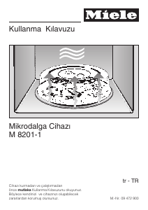 Kullanım kılavuzu Miele M 8201-1 Mikrodalga