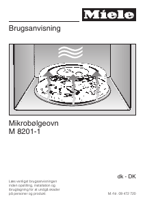 Brugsanvisning Miele M 8201-1 Mikroovn