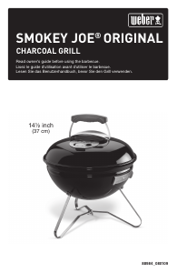 كتيب شواية لحوم Smokey Joe Original Weber