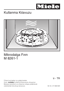 Kullanım kılavuzu Miele M 8261-1 Mikrodalga
