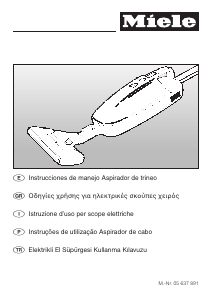 Manual de uso Miele S 144 Aspirador
