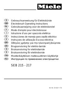 Brugsanvisning Miele S 146 Støvsuger