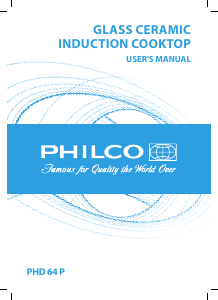 Manual Philco PHD 64 P Hob