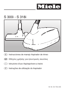 Manual de uso Miele S 311i Aspirador