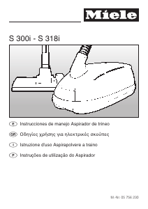 Manual de uso Miele S 312i Aspirador