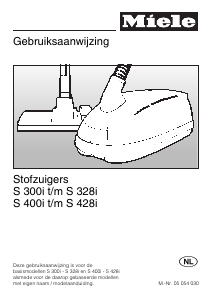 Handleiding Miele S 400i Stofzuiger