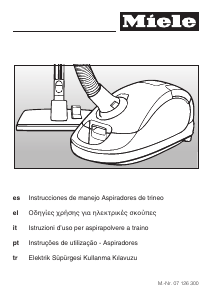 Manuale Miele S 4211 Aspirapolvere