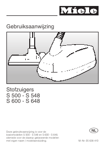 Handleiding Miele S 512-1 Stofzuiger