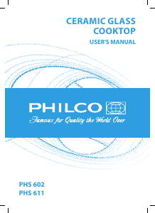 Manuál Philco PHS 602 Varná deska