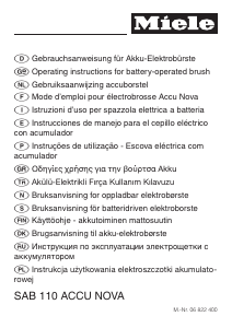 Brugsanvisning Miele S 5760 Støvsuger