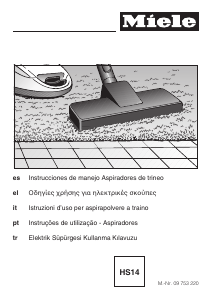 Manuale Miele S 6330 Aspirapolvere