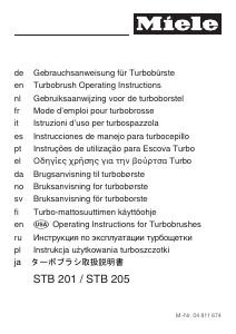 Bruksanvisning Miele S 711-1 Støvsuger