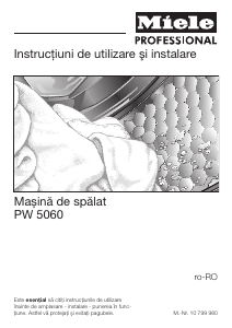 Manual Miele EGW 5060-14 Sertar termic