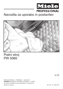 Priročnik Miele EGW 5060-14 Predal za segrevanje