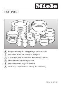 Manuale Miele ESS 2060 Cassetto scaldavivande