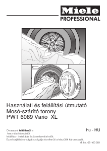 Használati útmutató Miele PWT 6089 Vario Mosó-szárítógép