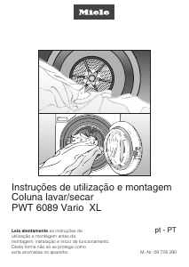 Manual Miele PWT 6089 Vario Máquina de lavar e secar roupa