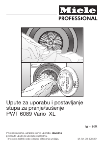 Priručnik Miele PWT 6089 Vario Perilica – sušilica