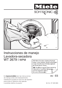 Manual de uso Miele WT 2679 i WPM Lavasecadora