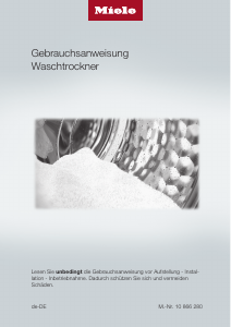 Bedienungsanleitung Miele WTF 130 WPM PWash 2.0 Waschtrockner