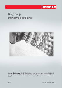 Käyttöohje Miele WTH 130 WPM Kuivaava pesukone
